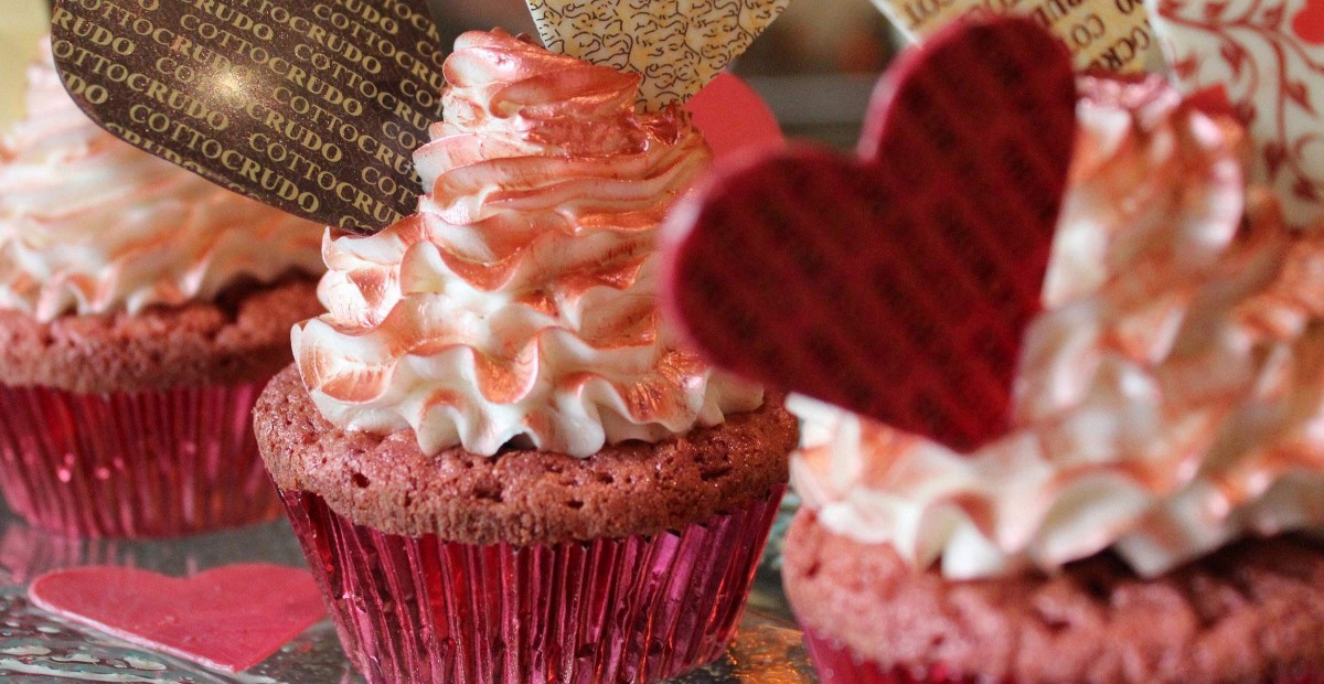 Valentýnské cupcakes (CottoCrudo)