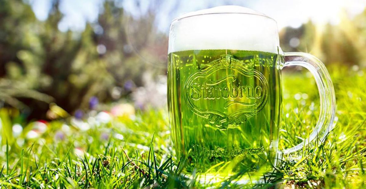 Zelené pivo